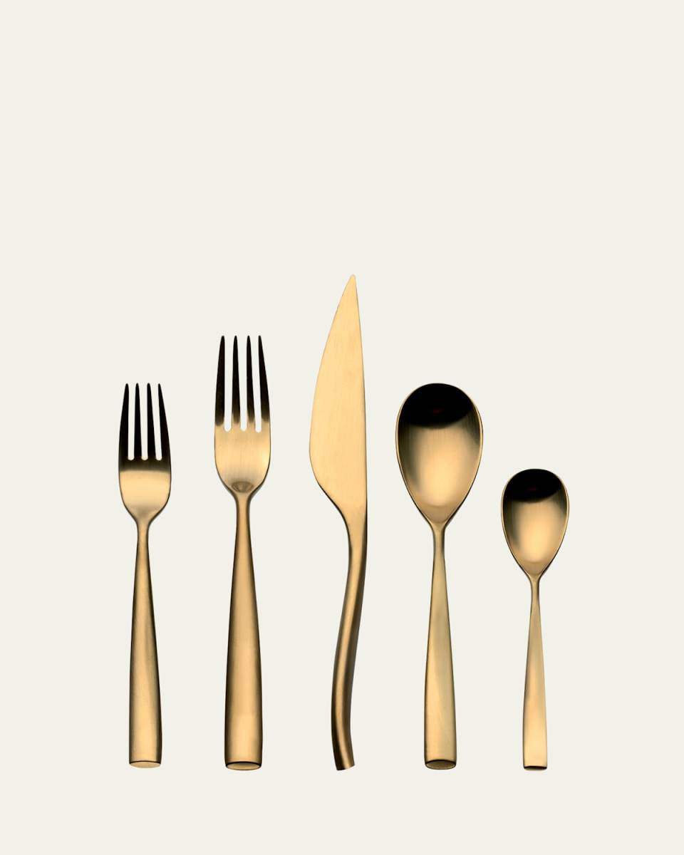 Arte Oro Ice 5-Piece Flatware Set